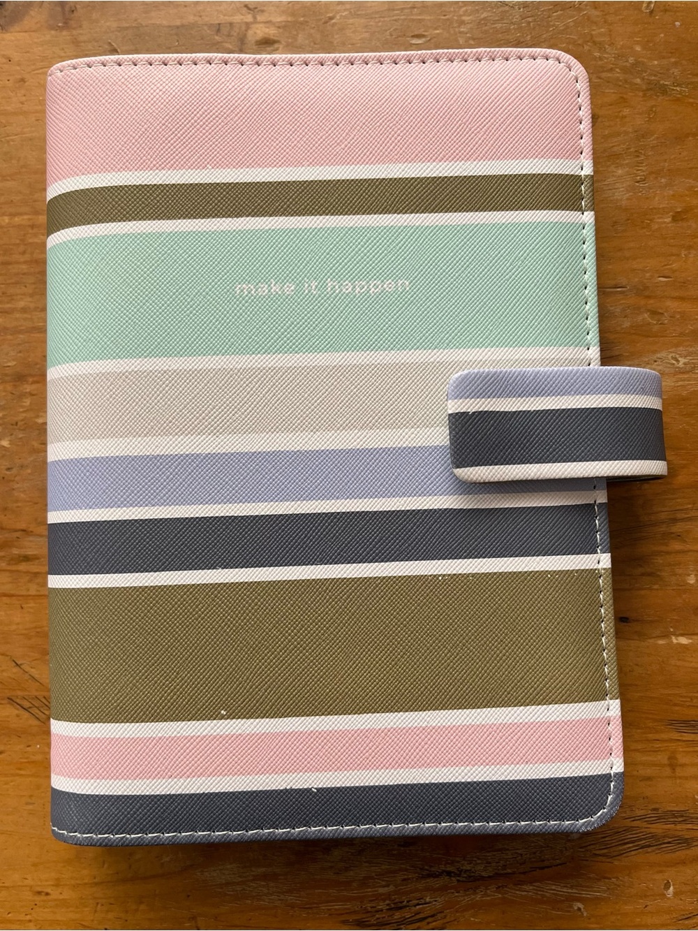 Filofax Personal Good Vibes Stripe Organizer Planner